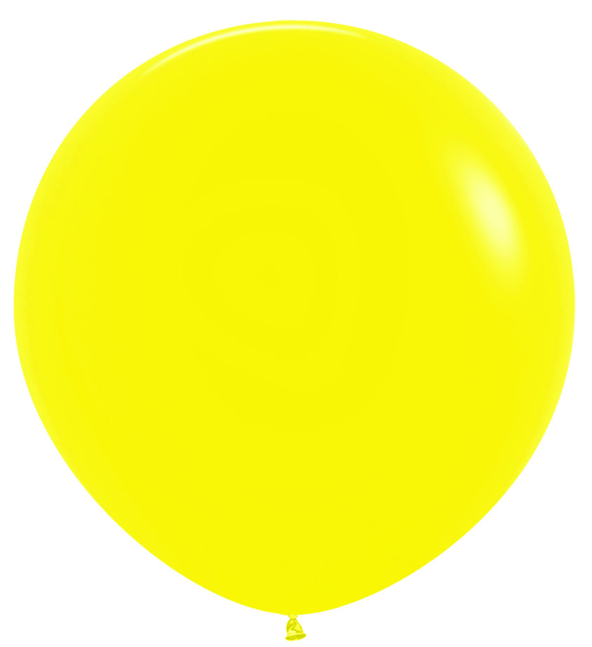 Fashion Yellow 60cm Round 10pk