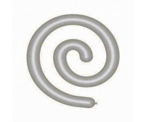 Reflex Silver 260 Twisty Balloon 50pk