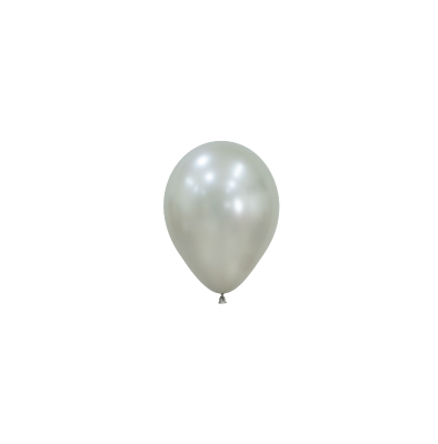 Silk Cream Pearl 12cm Round Balloon 100pk