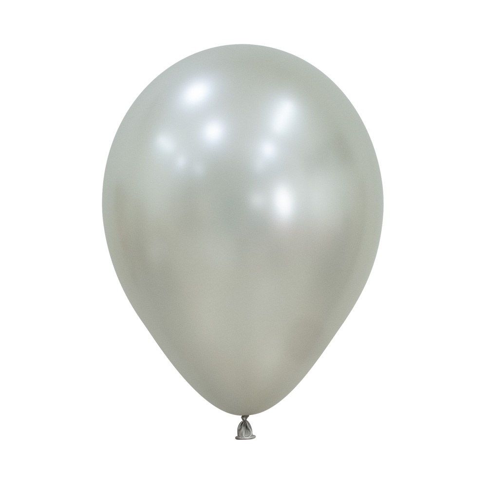 Silk Cream Pearl 30cm Round Balloon 50pk