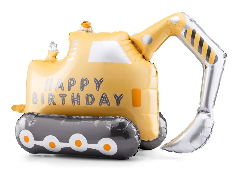 PD Foil Balloon Excavator 76.5x49cm