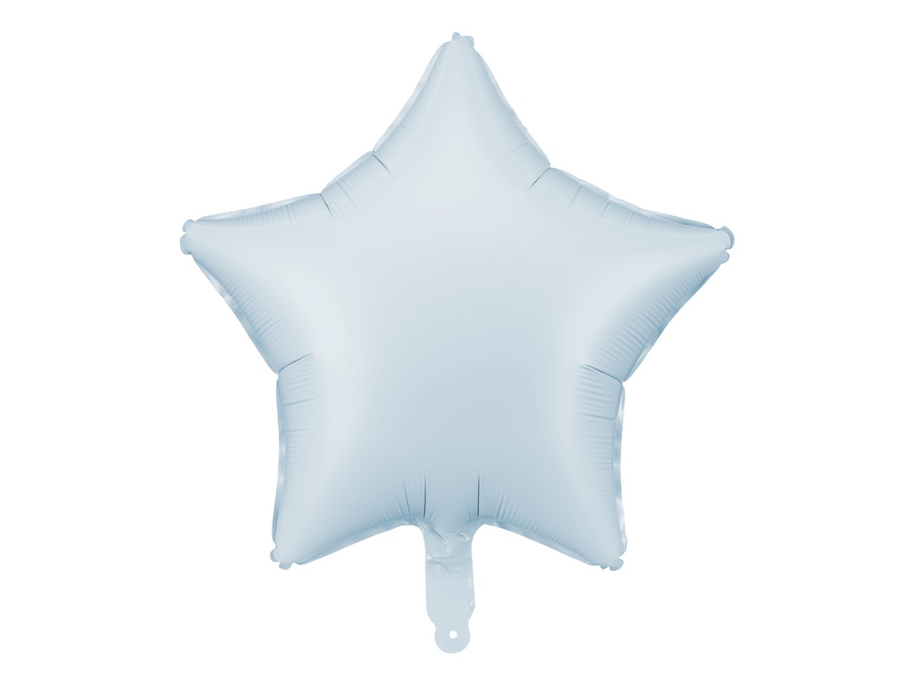 PD Foil Balloon Star 48cm Misty Blue 1pk