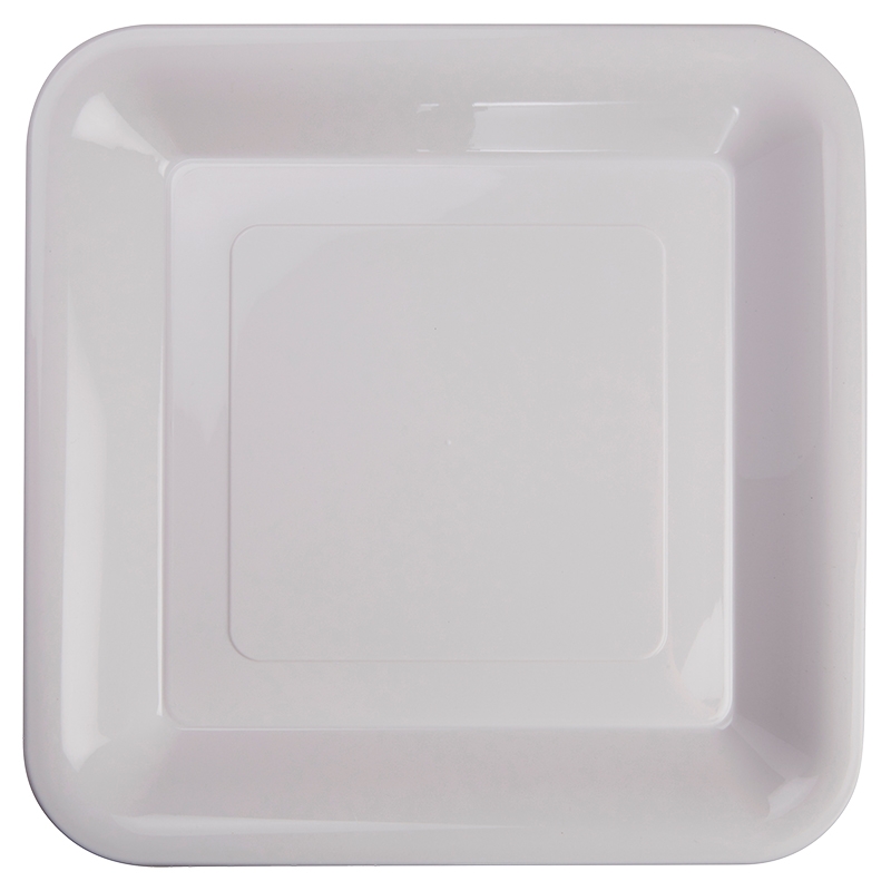 FS Square Banquet Plate 10 White 20pk&quot;