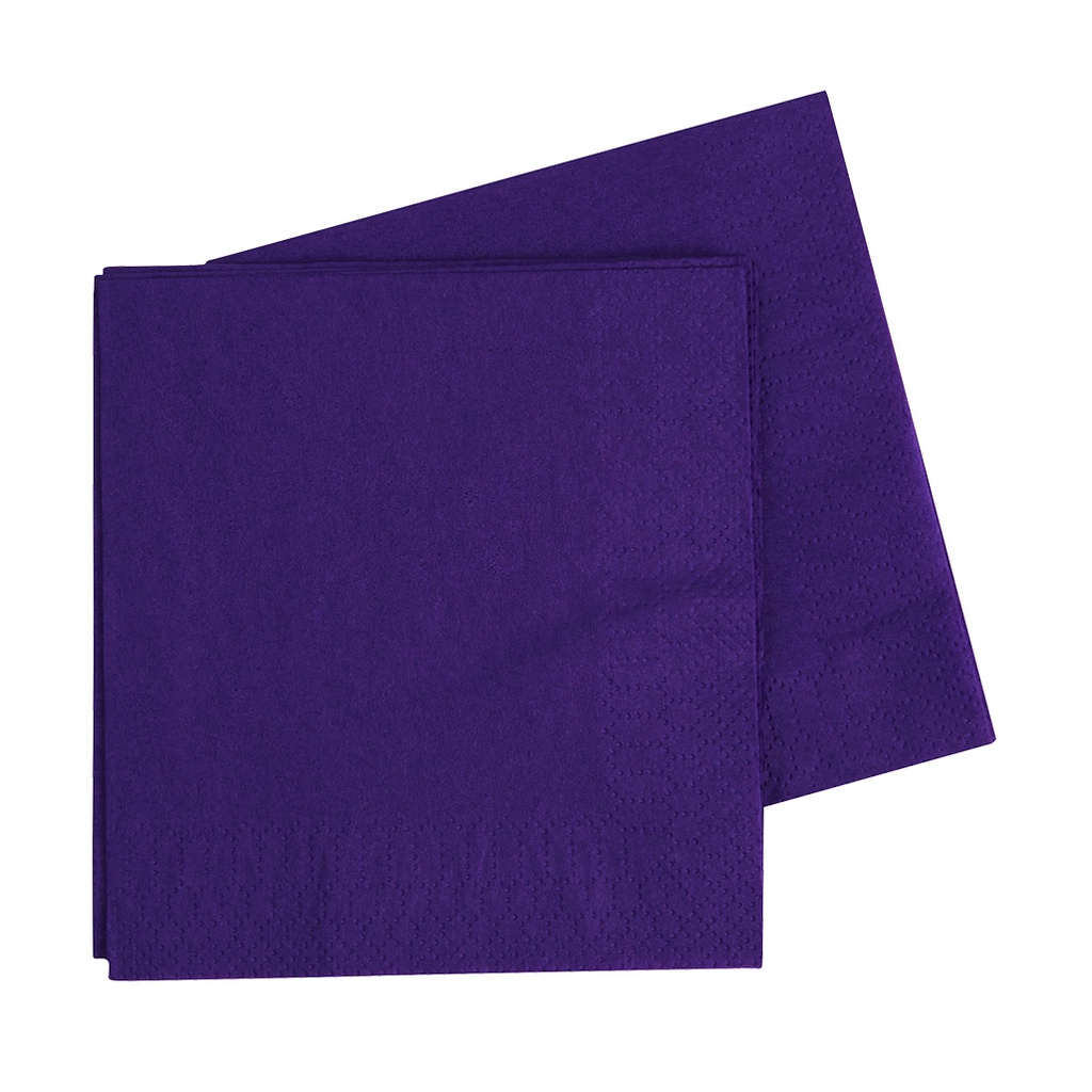 FS Lunch Napkin 330mm Purple 40pk (D)