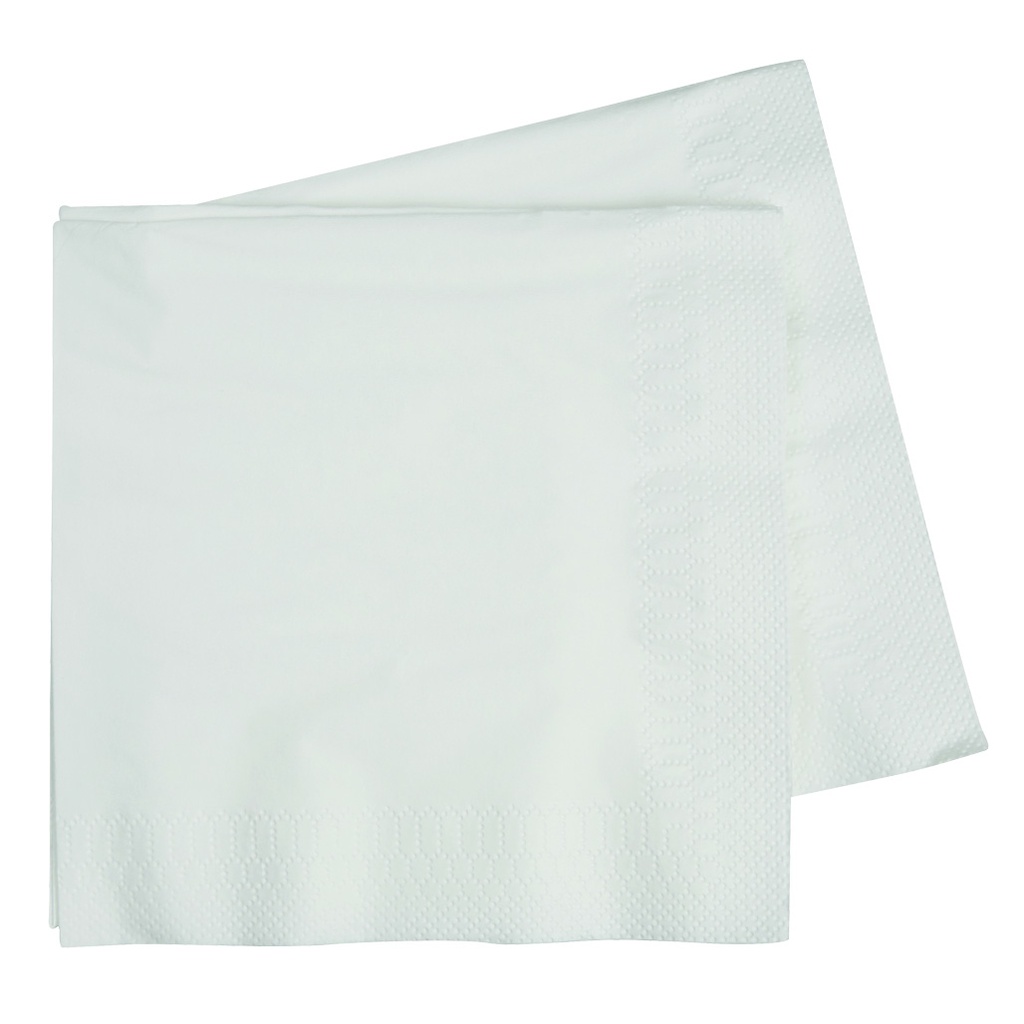 FS Lunch Napkin 330mm White 40pk