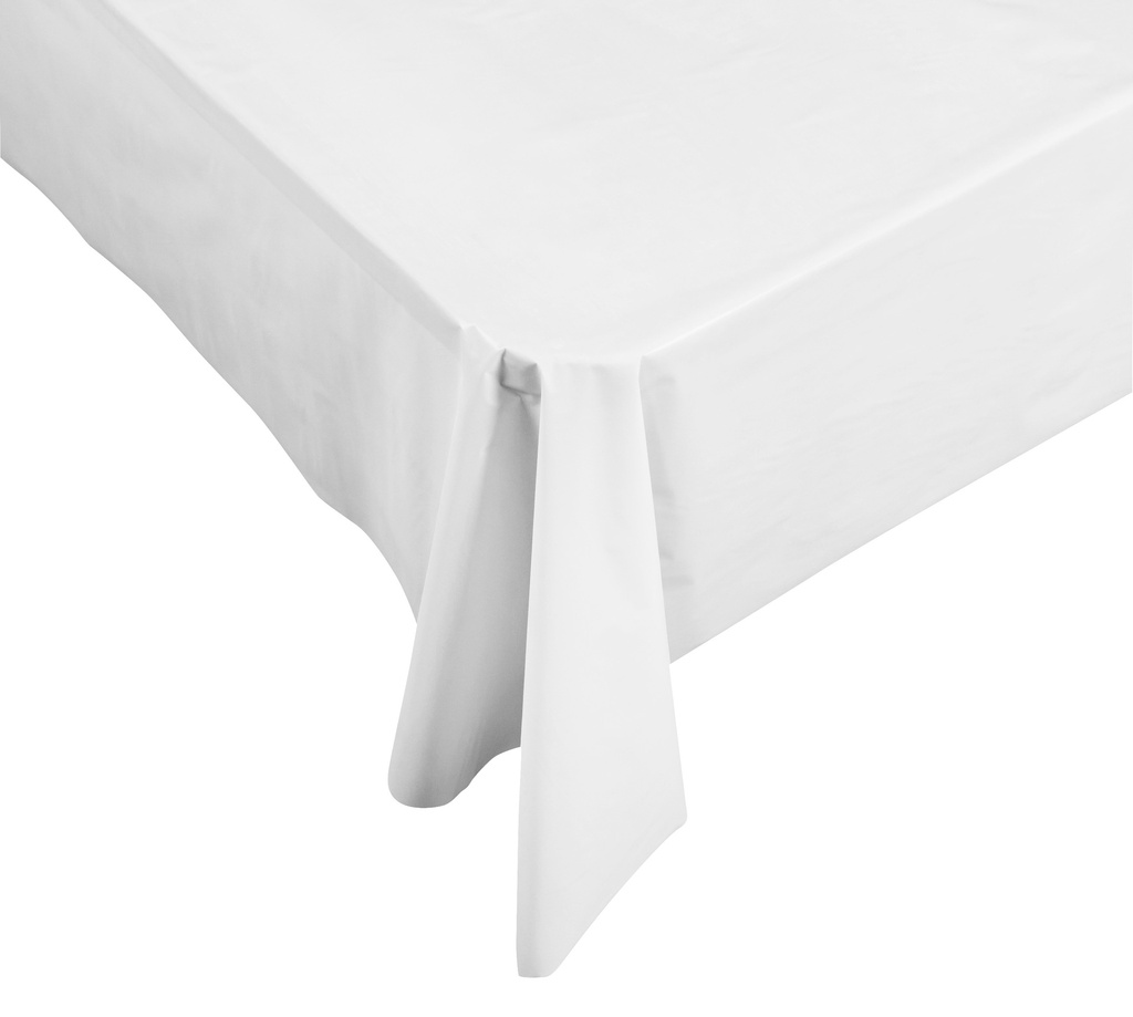 FS Rect Tablecover 2.7m White 1pk