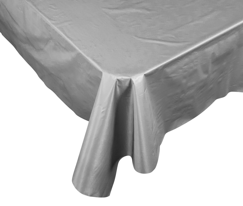 FS Rect Tablecover 2.7m Metallic Silver 1pk