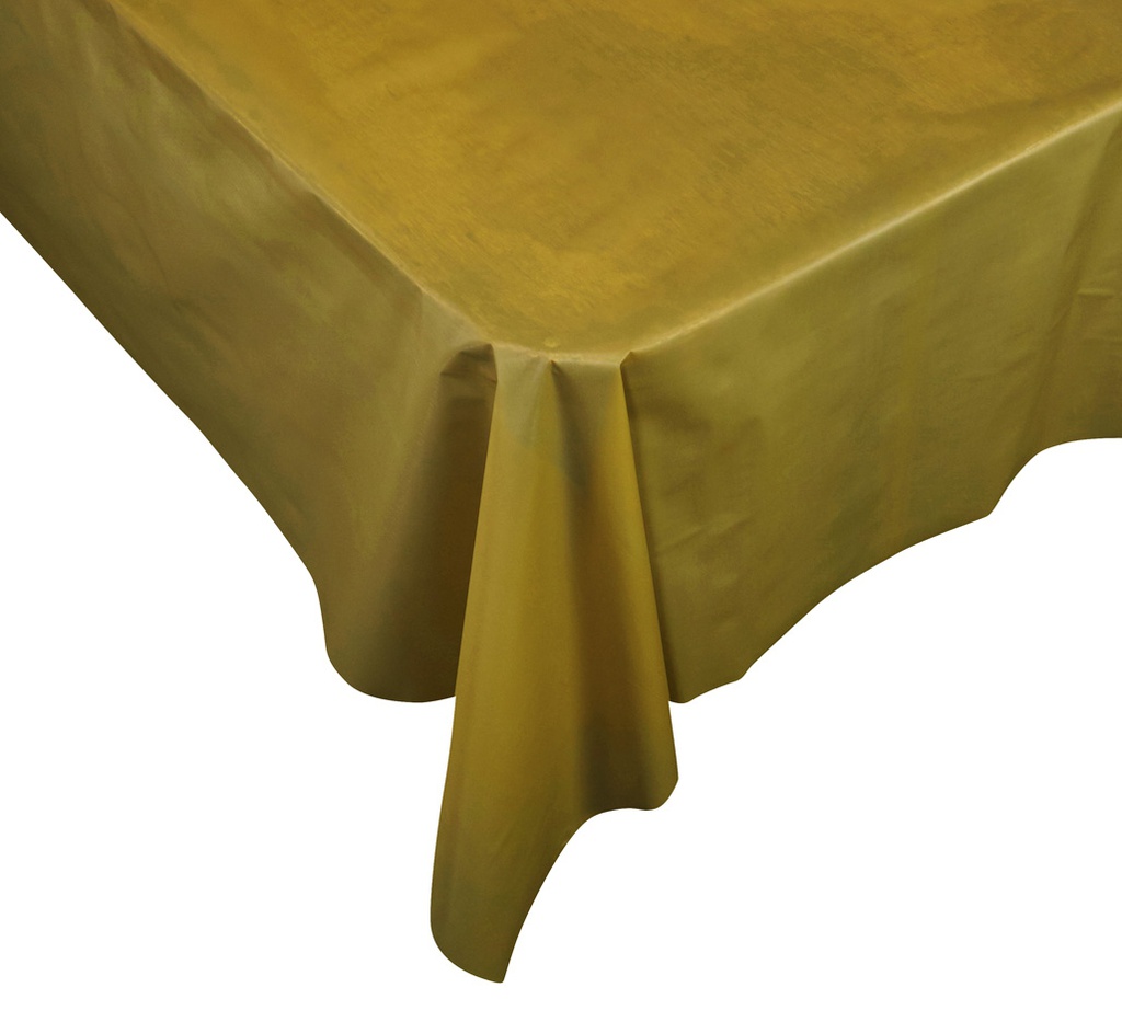 FS Rect Tablecover 2.7m Metallic Gold 1pk