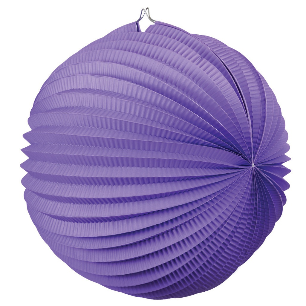 FS  Accordion Lantern Lilac  35cm 1 pk (D)