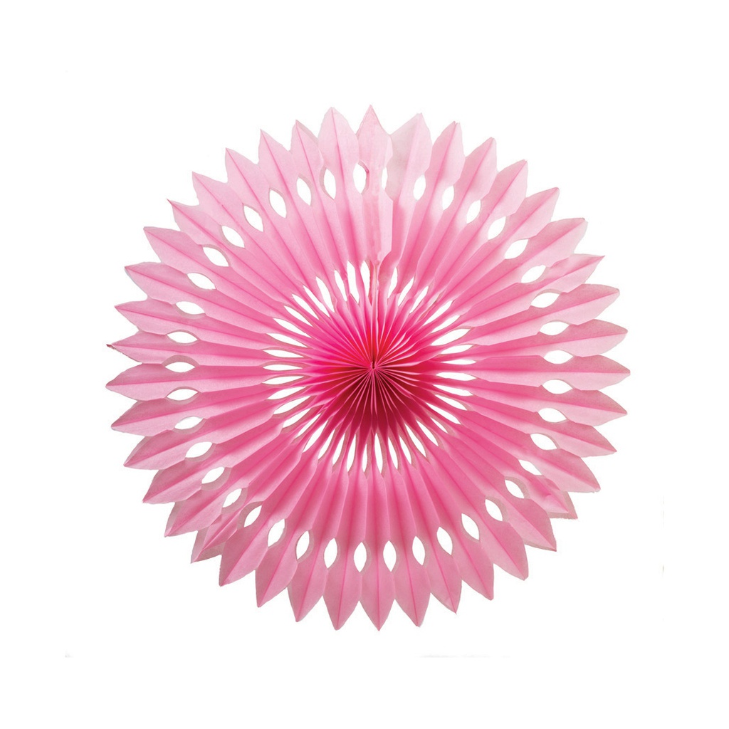 FS  Hanging Fan Classic Pink 40cm 1 pk (D)