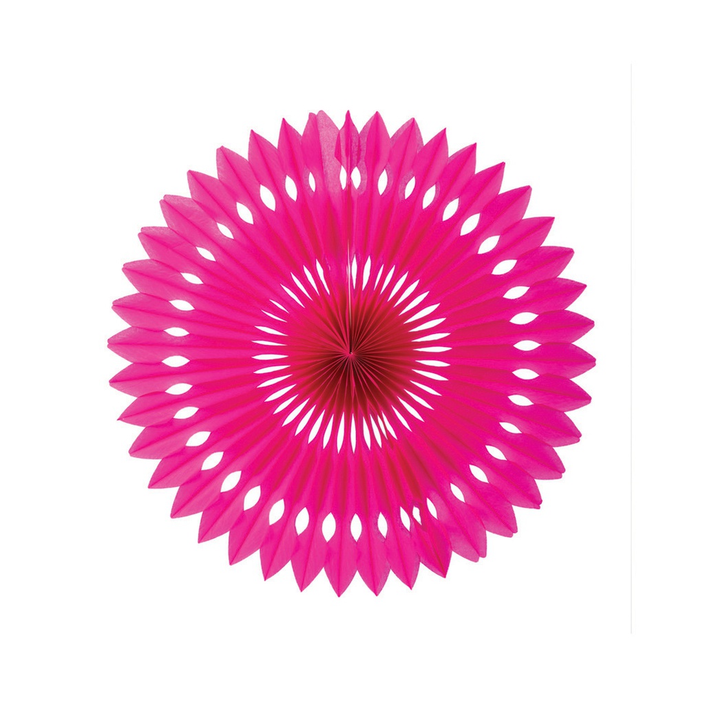 FS  Hanging Fan Magenta 40cm 1 pk (D)