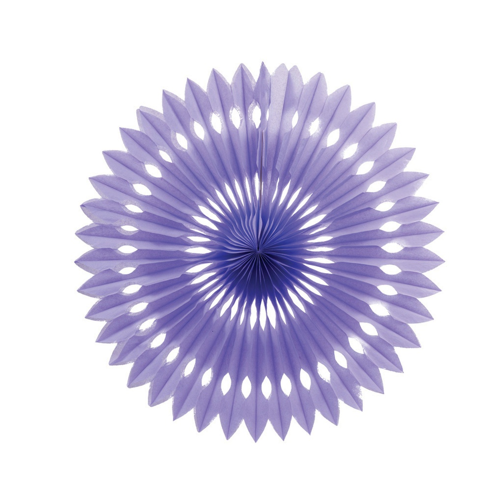 FS  Hanging Fan Lilac 40cm 1 pk (D)