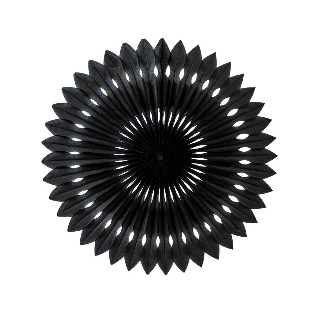 FS  Hanging Fan Black 24cm 1 pk (D)