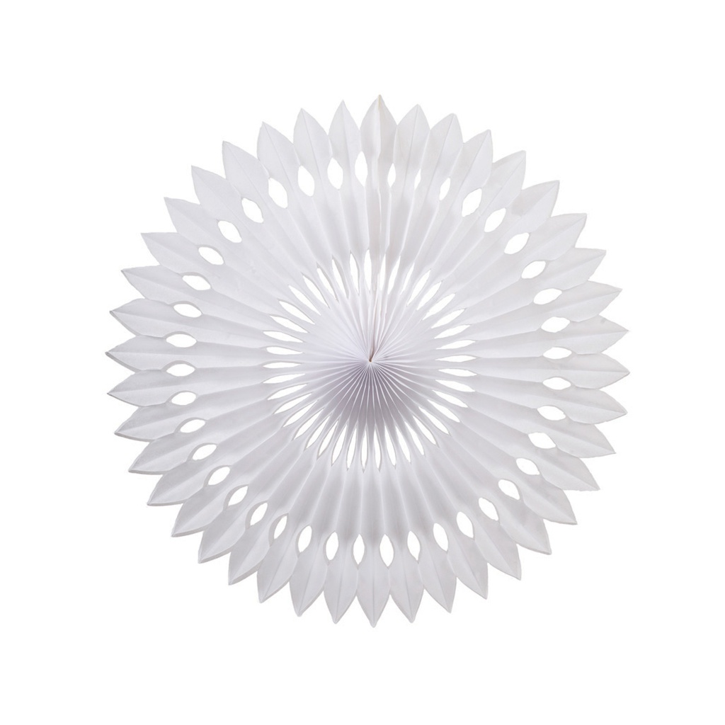 FS  Hanging Fan White 24cm 1 pk (D)