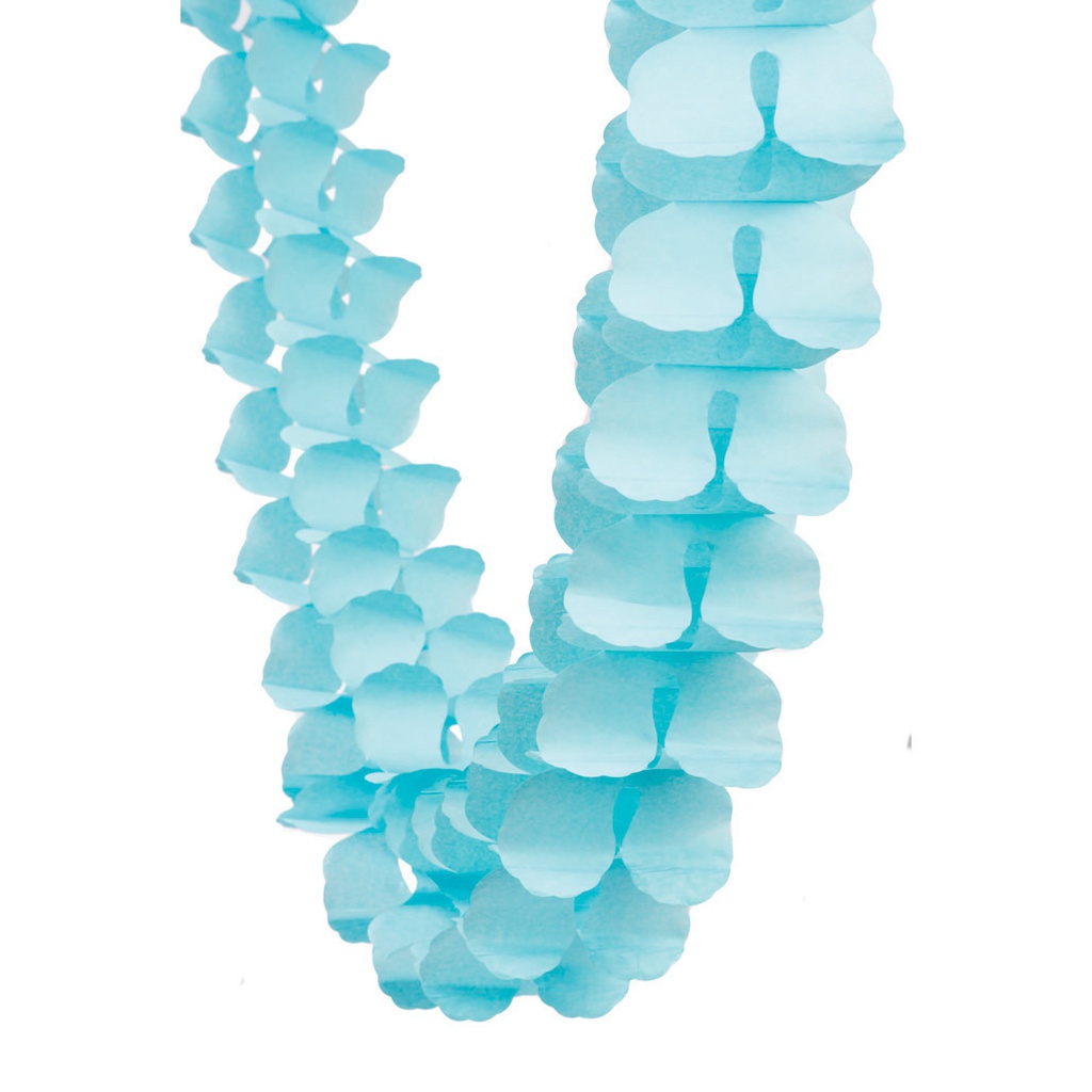 FS  Honeycomb Garland Pastel Blue 4m 1 pk