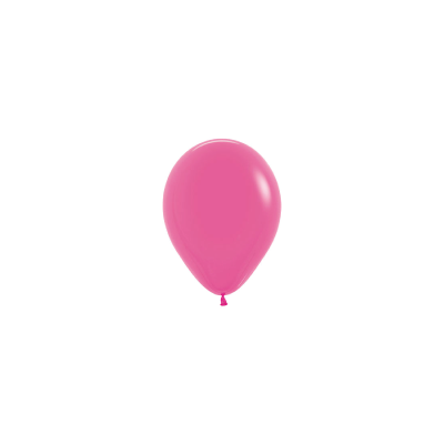Fashion Fuchsia 12cm Round Balloon 100pk