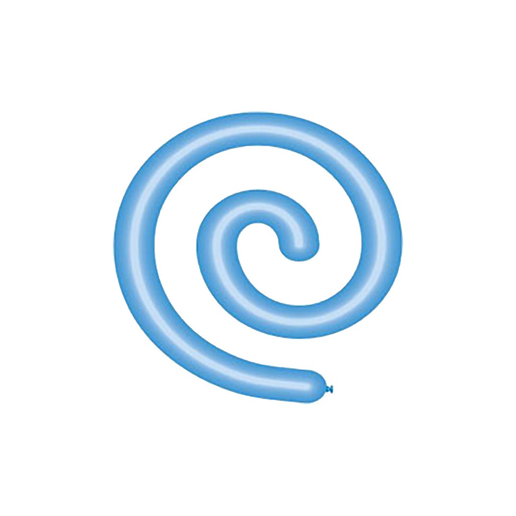 Fashion Blue 160 Twisty Balloon 100pk