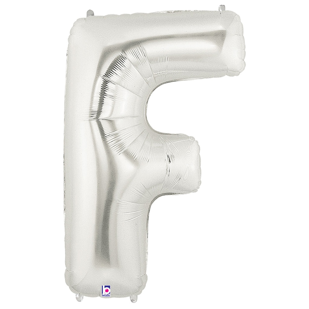 Megaloon F Silver Foil Balloon 40&quot; 1pk