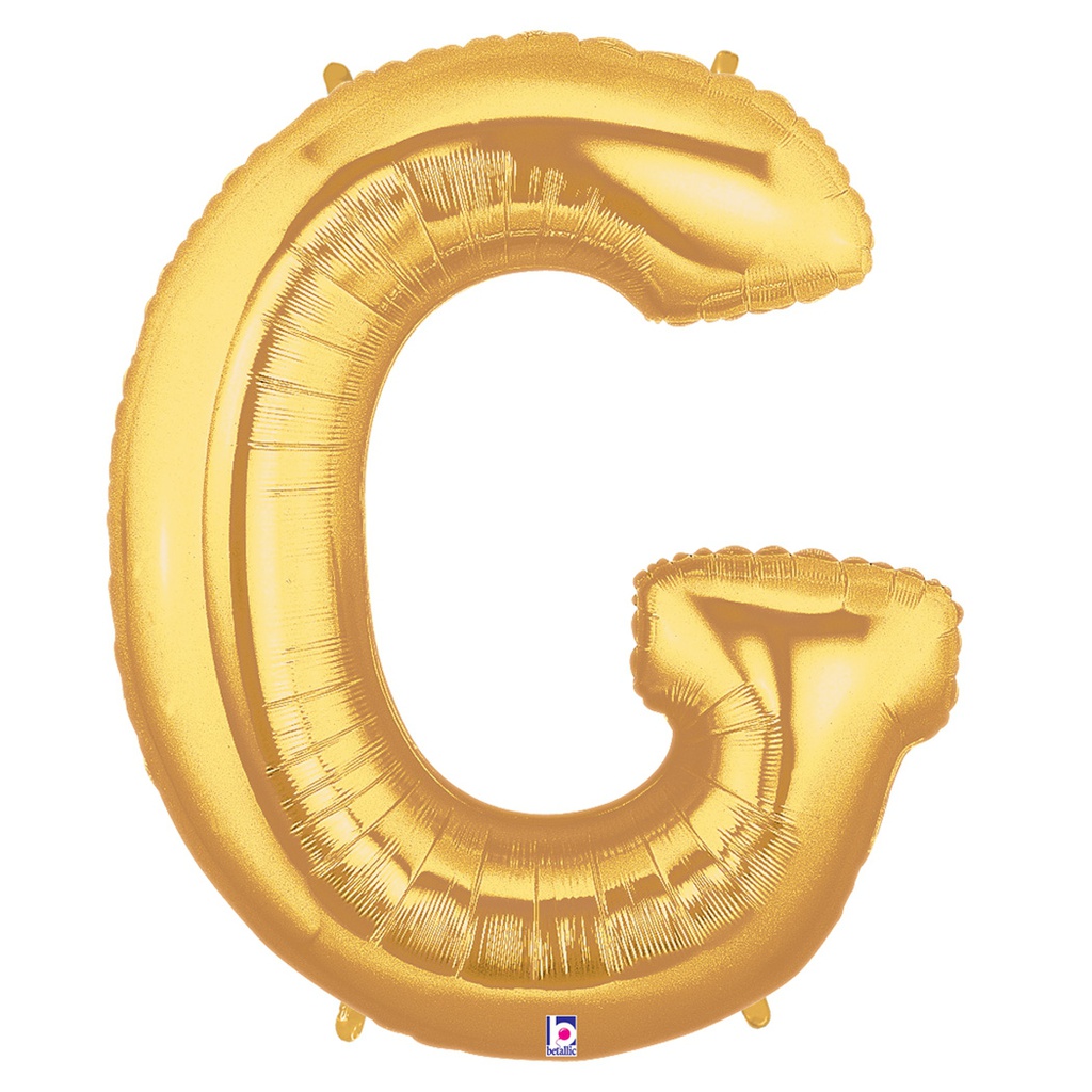 Megaloon G Gold Foil Balloon 40&quot; 1pk