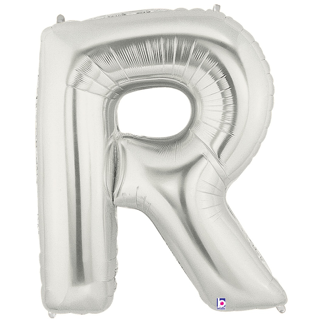 Megaloon R Silver Foil Balloon 40&quot; 1pk