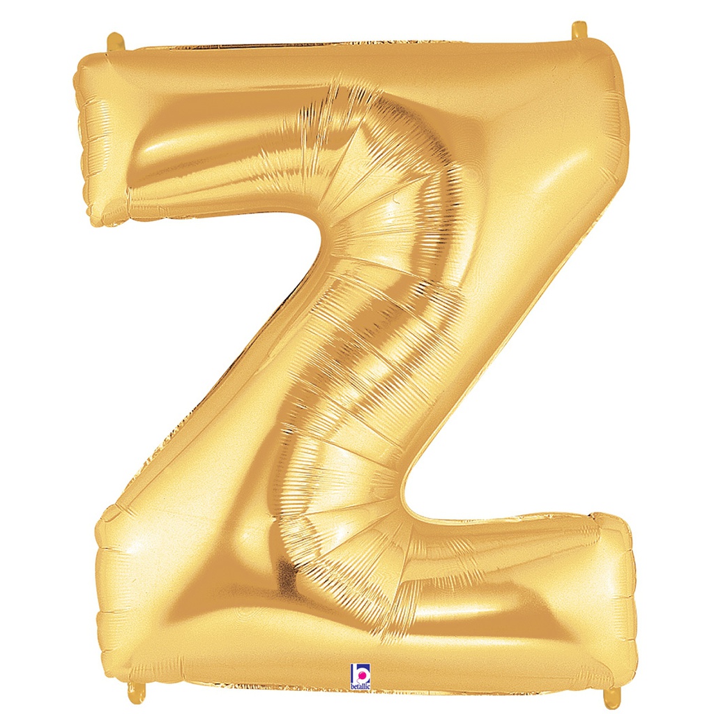 Megaloon Z Gold Foil Balloon 40&quot; 1pk