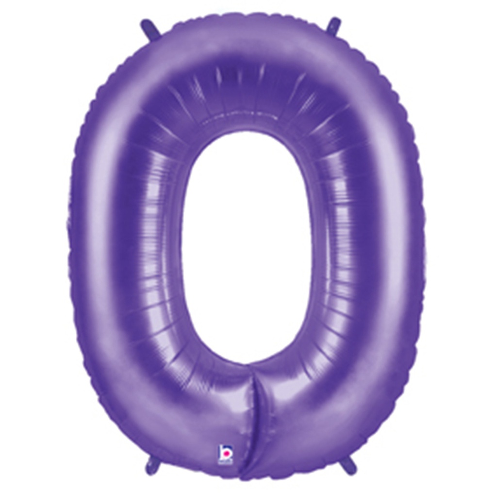 Megaloon Zero Purple Foil 40&quot; 1pk (D)