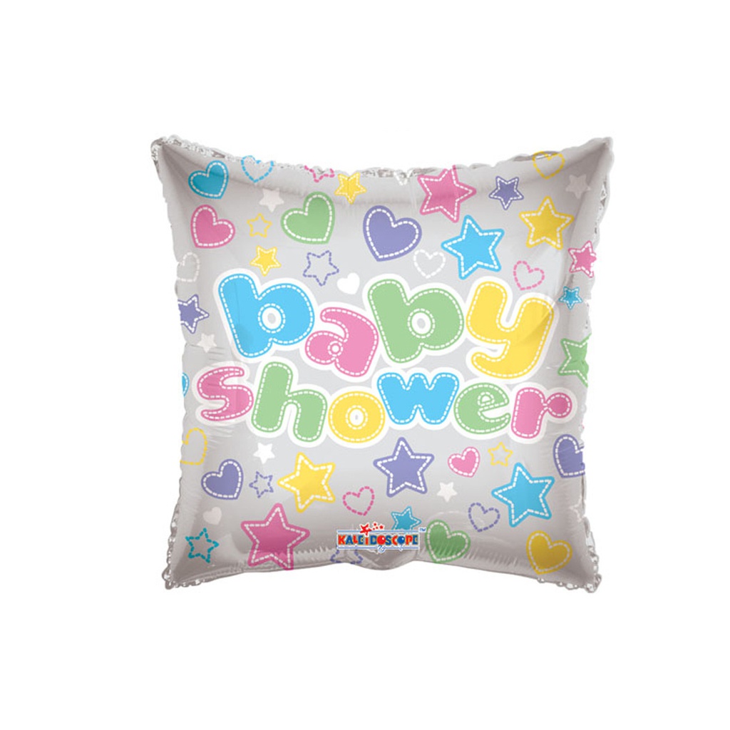 Baby Shower Clear View 18/45cm Sq