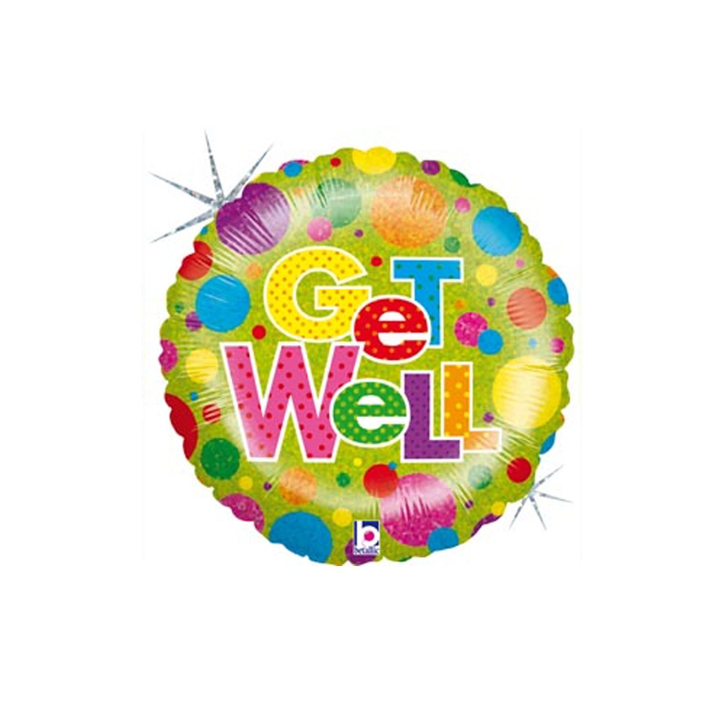 Lots a Dots G/Well Foil 18/45cm Rnd