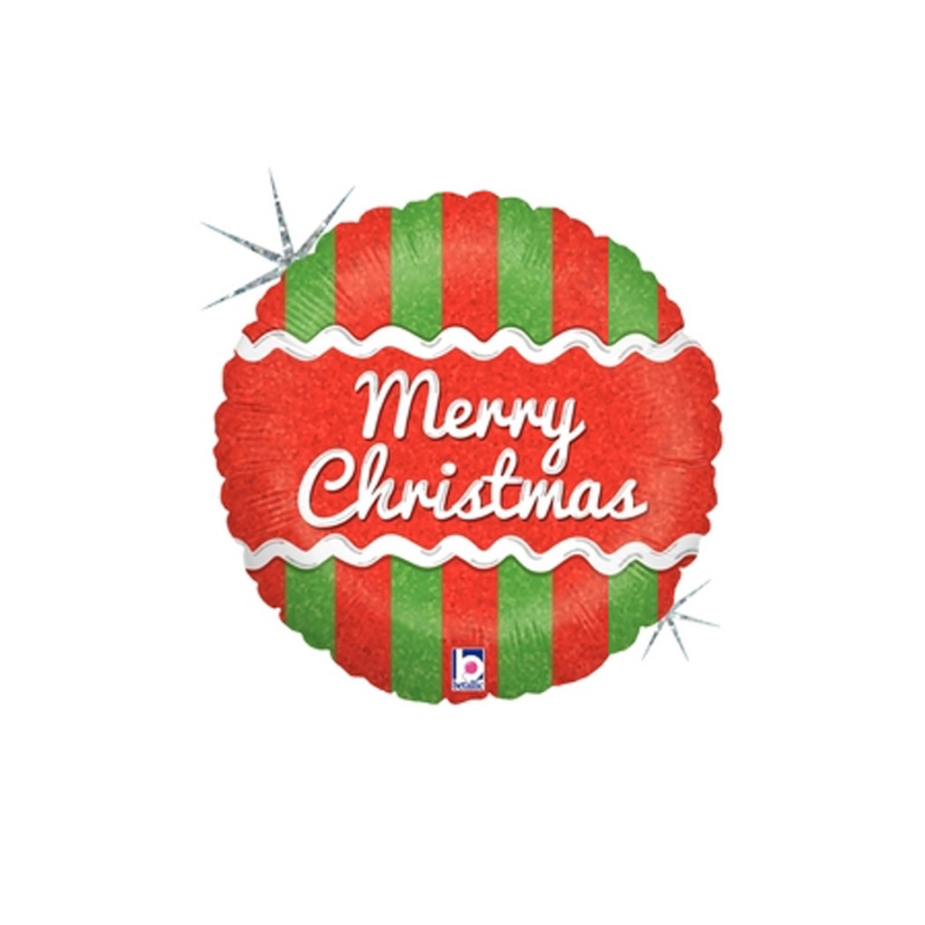 Christmas Icing 18/45cm Round Foil