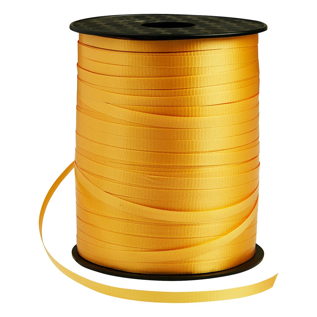 FS Crimped Ribbon 5mm x 500Y Spool Gold