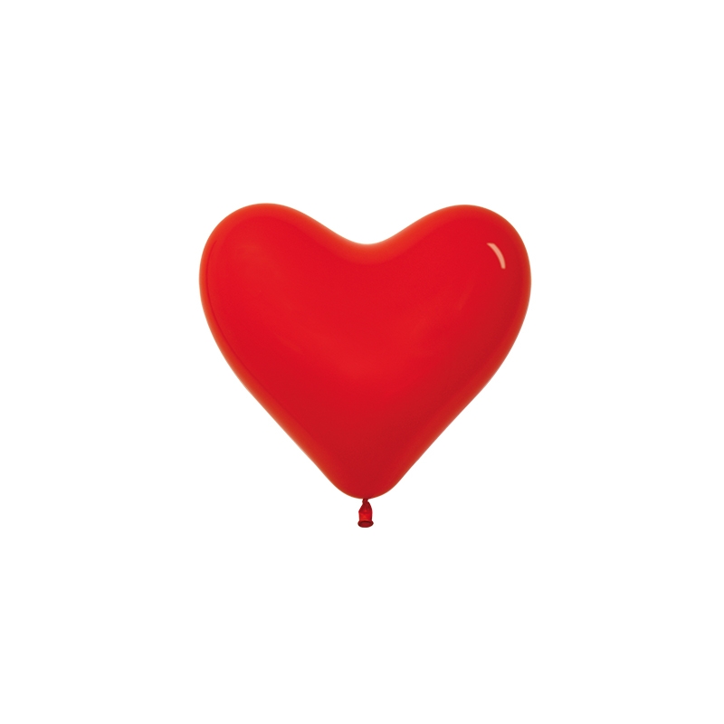 Fashion Red 30cm Heart Balloon 100pk