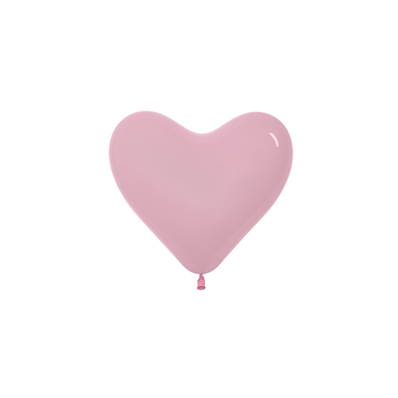 Fashion Pink 30cm Heart Balloon 100pk