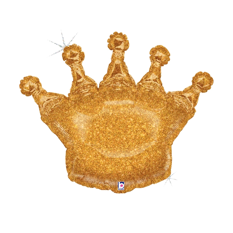 Shape Holo Glitting Crown 36&quot;
