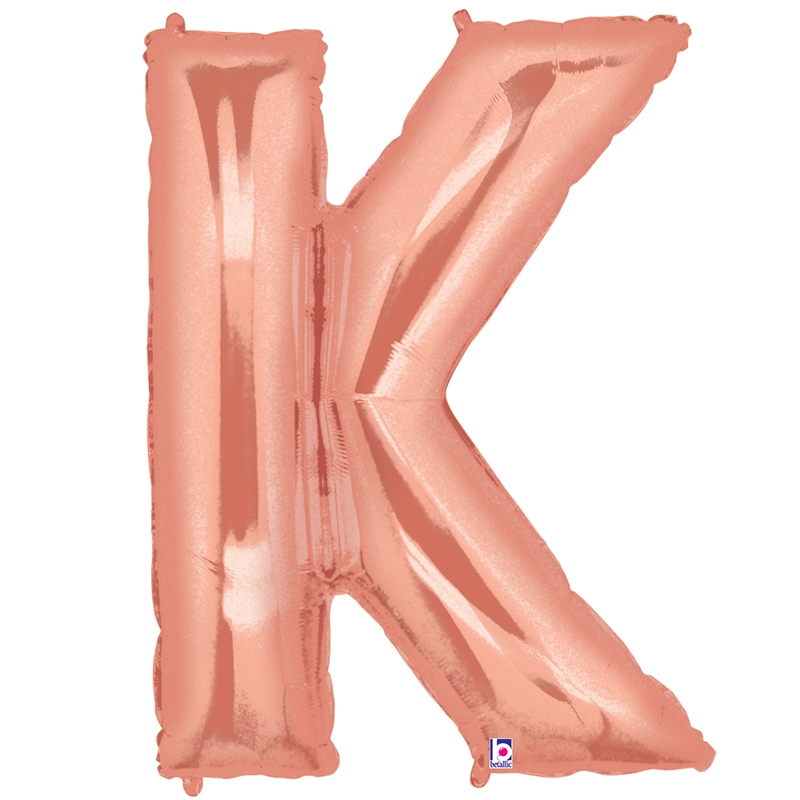 Megaloon K Rose Gold Foil Balloon 40&quot; 1pk