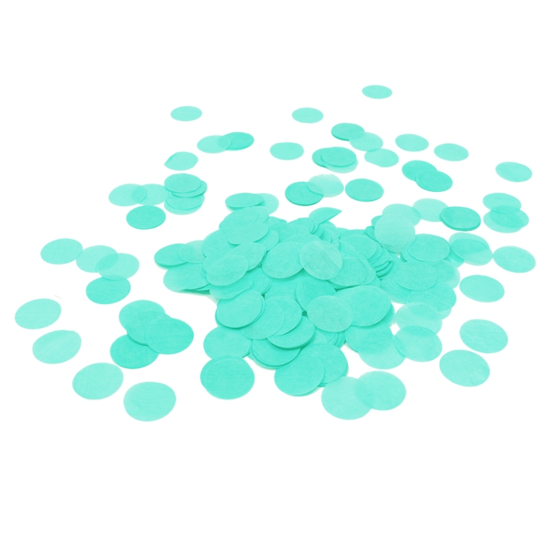 FS Round Paper Confetti  Mint 15g