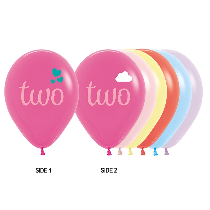 FS Two Girl Fash/Past Asst 30cm 2s Asst ink 50pk