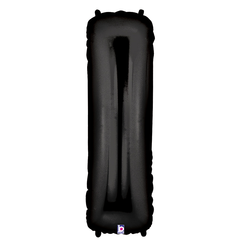 Megaloon I Black Foil Balloon 40&quot; 1pk