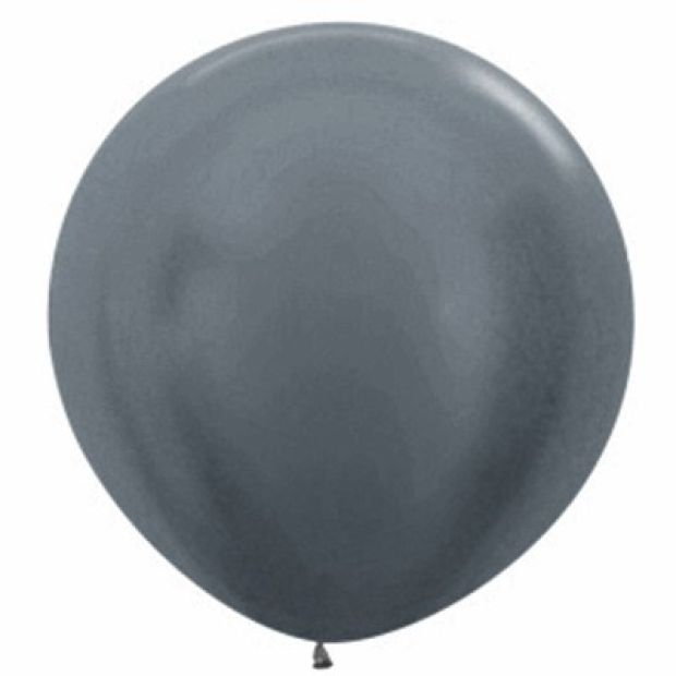 Shimmer Graphite 90cm Balloon 1pk (D)