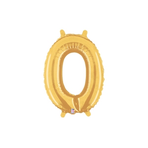 M/loon Jnr. 0 Zero Gold Foil 14&quot; Valved 1pk