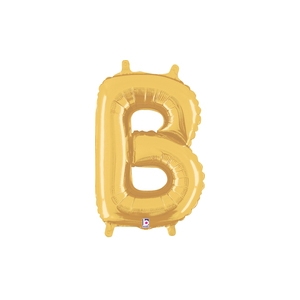 M/loon Jnr. B Gold Foil 14&quot; Valved 1pk