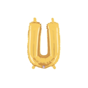 M/loon Jnr. U Gold Foil 14&quot; Valved 1pk