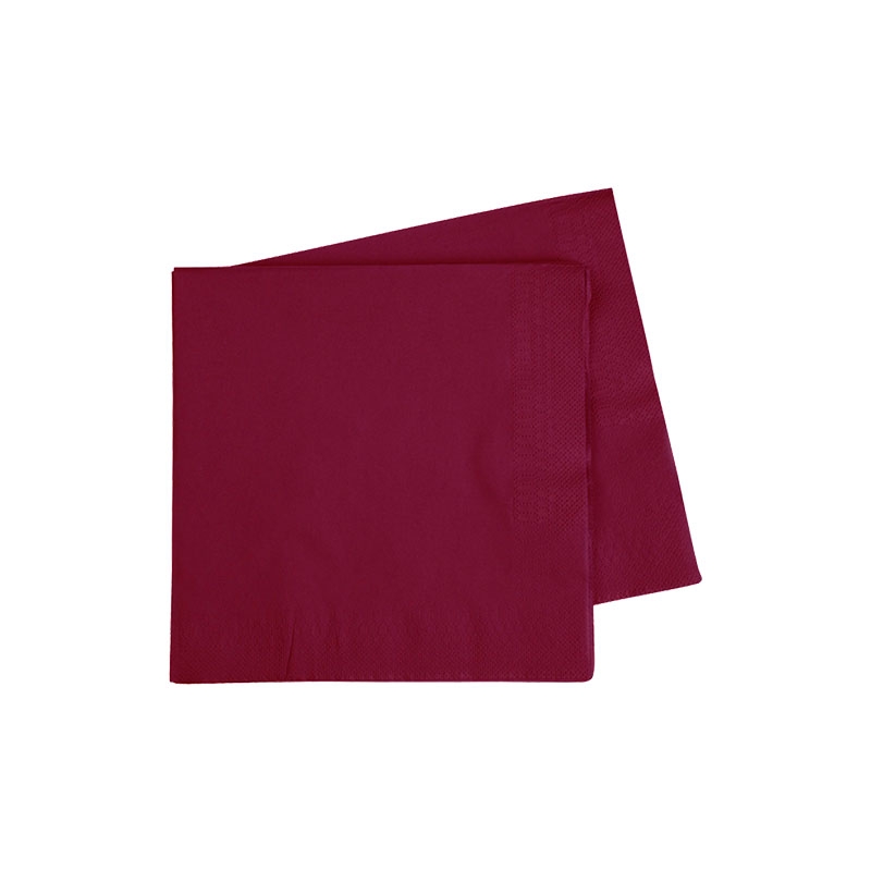 FS Cocktail Napkin 250mm Wild Berry 40pk