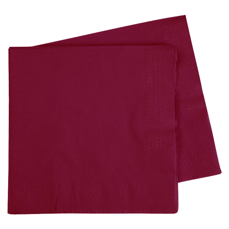 FS Dinner Napkin 400mm Wild Berry 40pk