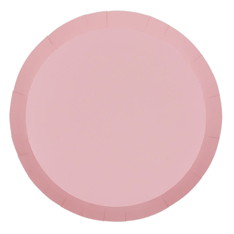 FS Paper Round Banquet Plate 10.5&quot; Classic Pink 10pk (D)