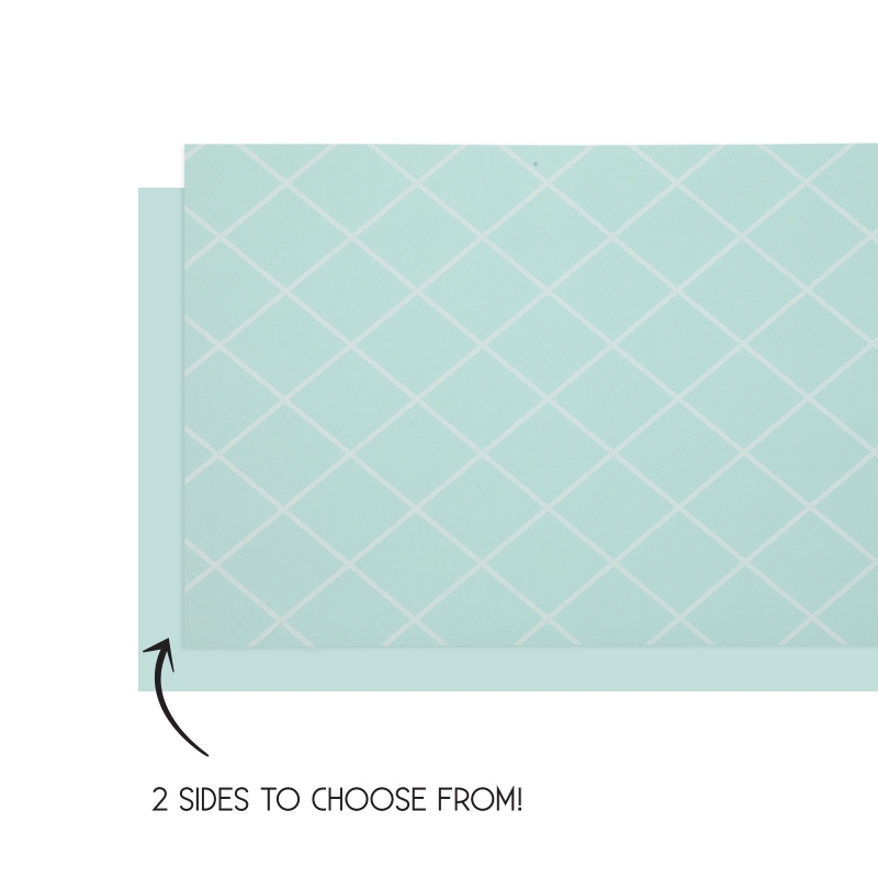 FS Table Runner Reversible 4mx35cm Mint Green 1pk
