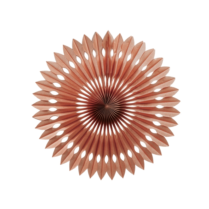 FS Hanging Fan Met Rose Gold 24cm 1pk (D)