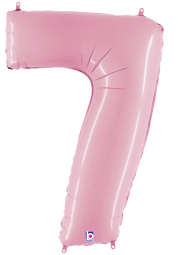 Megaloon 7 Pastel Pink Foil 40&quot; 1pk -New