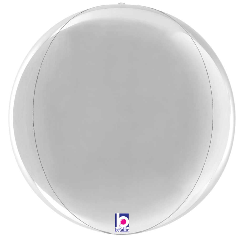 Globe Solid Silver  22&quot; 1pk