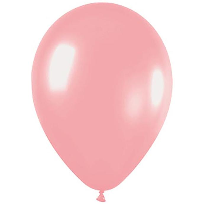 Shimmer Rose Gold 30cm Round Balloon 18pk