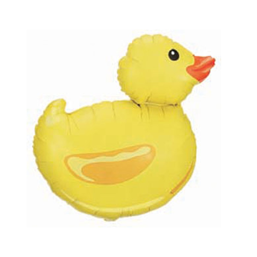 Just Ducky Shape Foil Balloon 29&quot; 1pk